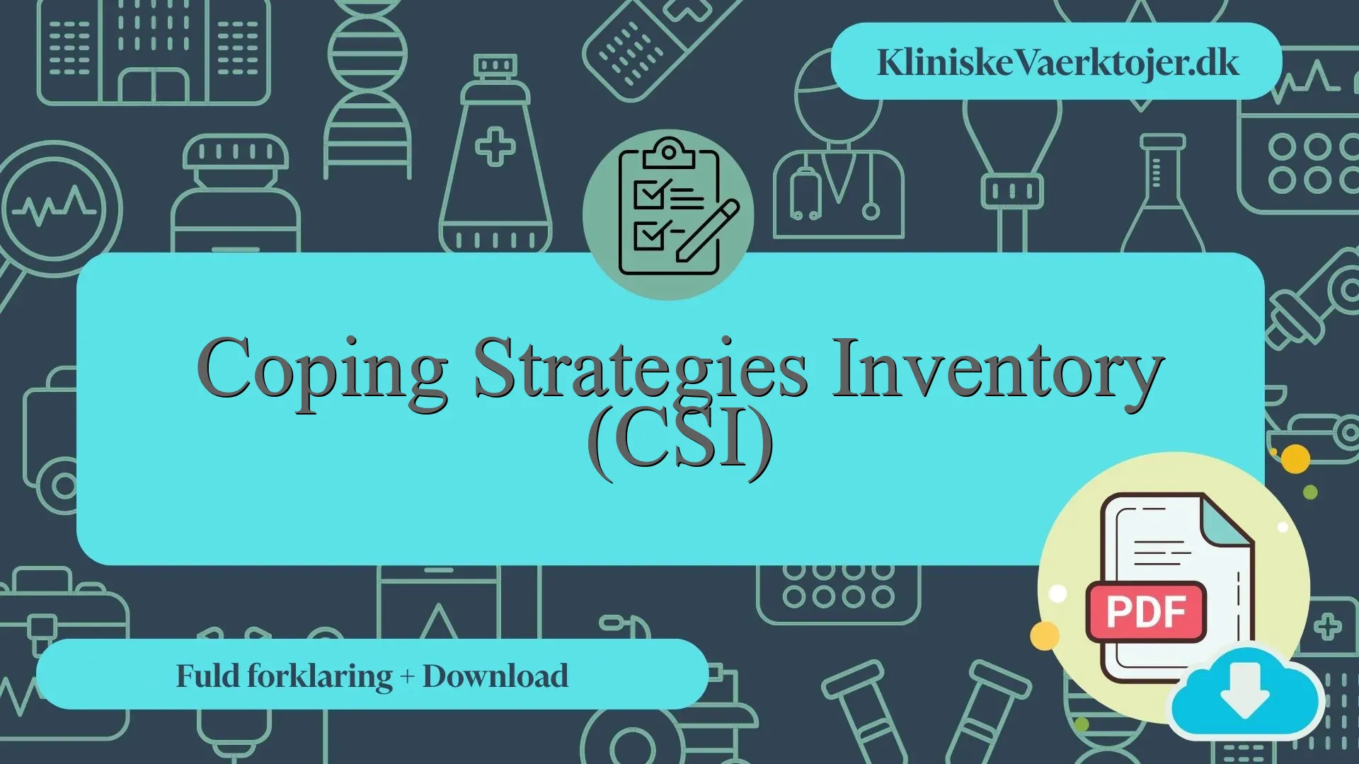 Coping Strategies Inventory (CSI) - Fuld forklaring + PDF ...